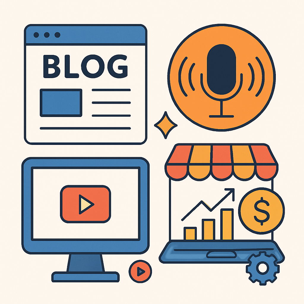 Best Ecommerce Blogs, Podcasts & YouTube Channels to Boost Your Online Business in 2025