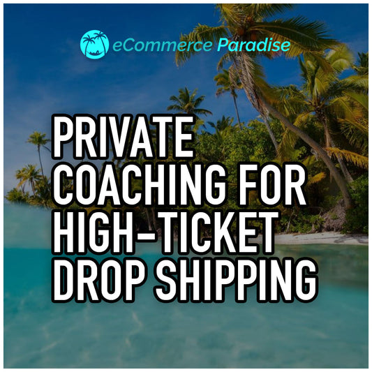 Private Coaching for Ecommerce by Trevor Fenner