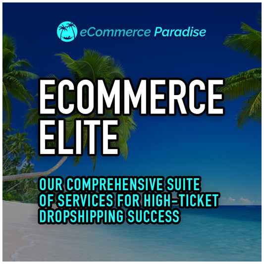 eCommerce Elite: Your Comprehensive Suite of Services for High-Ticket Dropshipping Success