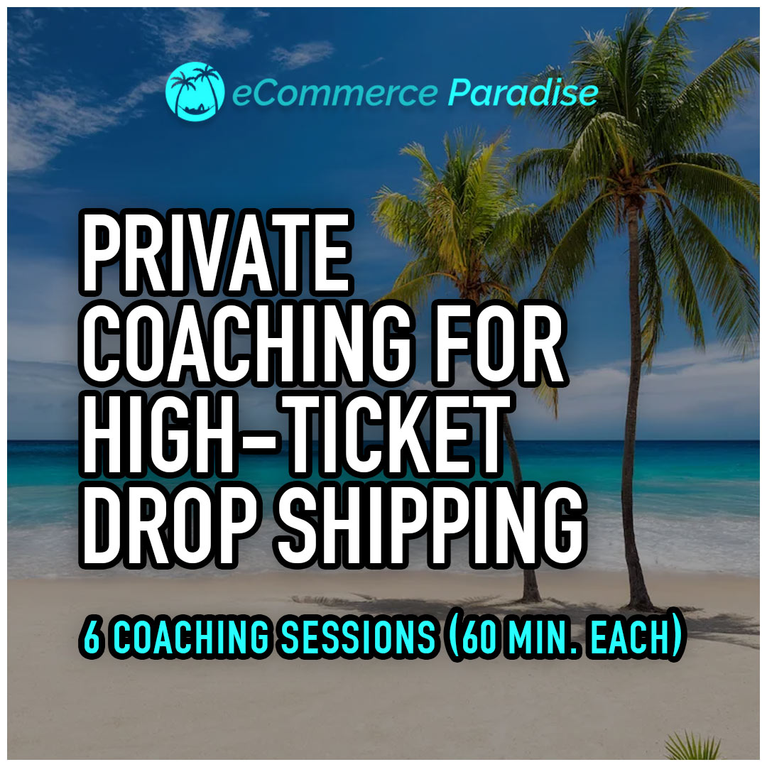 Private Coaching for High-Ticket Drop Shipping by Trevor Fenner