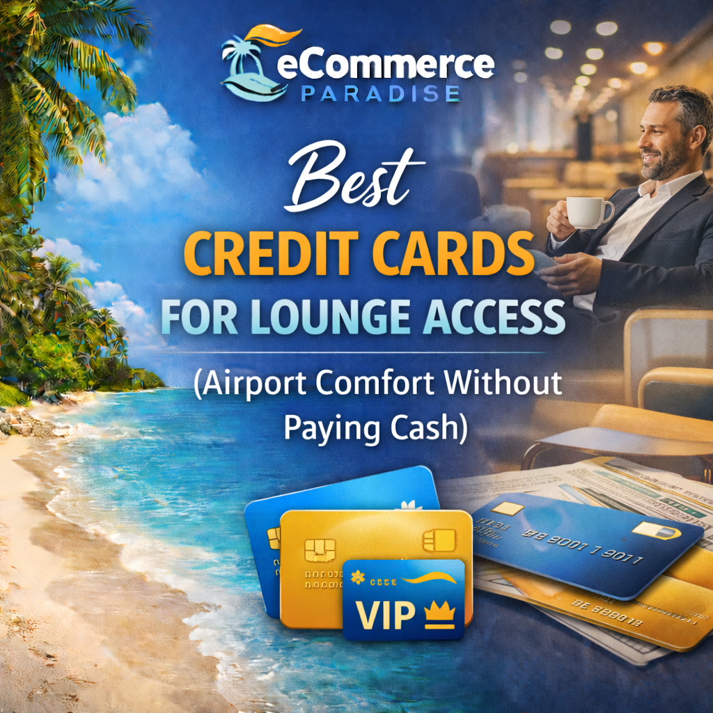 Best Credit Cards for Lounge Access (Airport Comfort Without Paying Cash)
