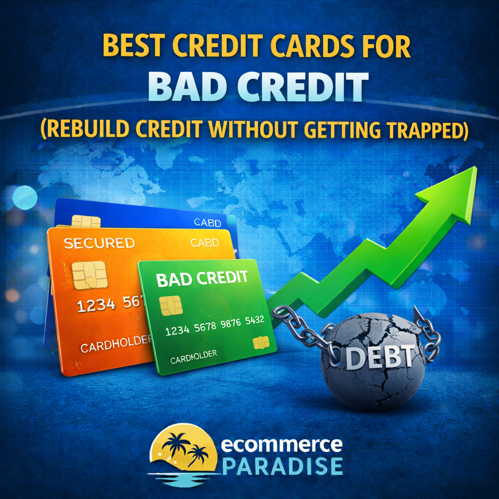 Best Credit Cards for Bad Credit (Rebuild Credit Without Getting Trapped)