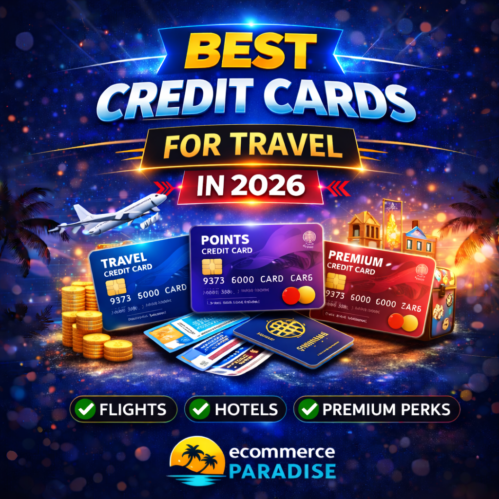 Best Credit Cards for Travel in 2026: Flights, Hotels & Premium Perks