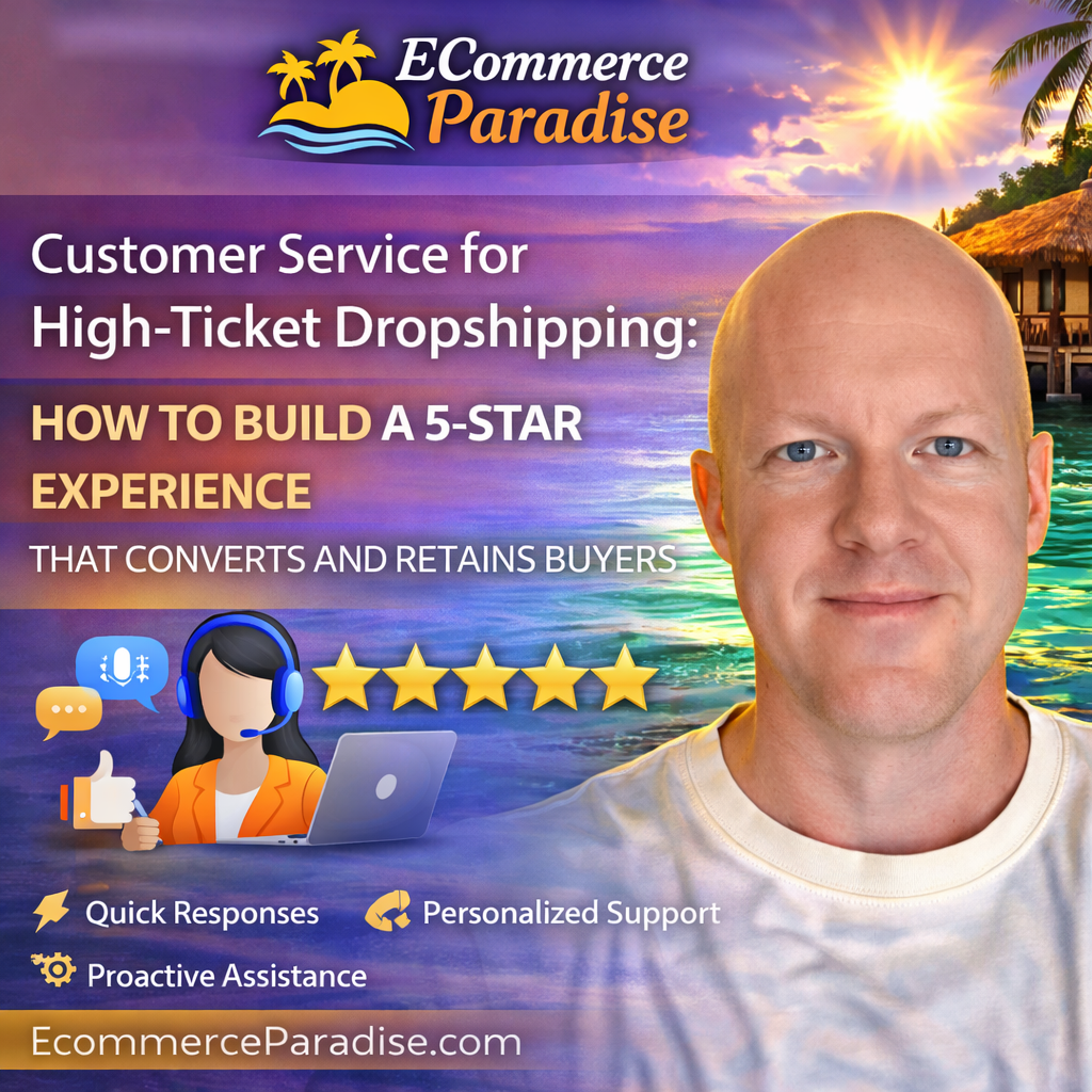Customer Service for High-Ticket Dropshipping: How to Build a 5-Star Experience That Converts and Retains Buyers