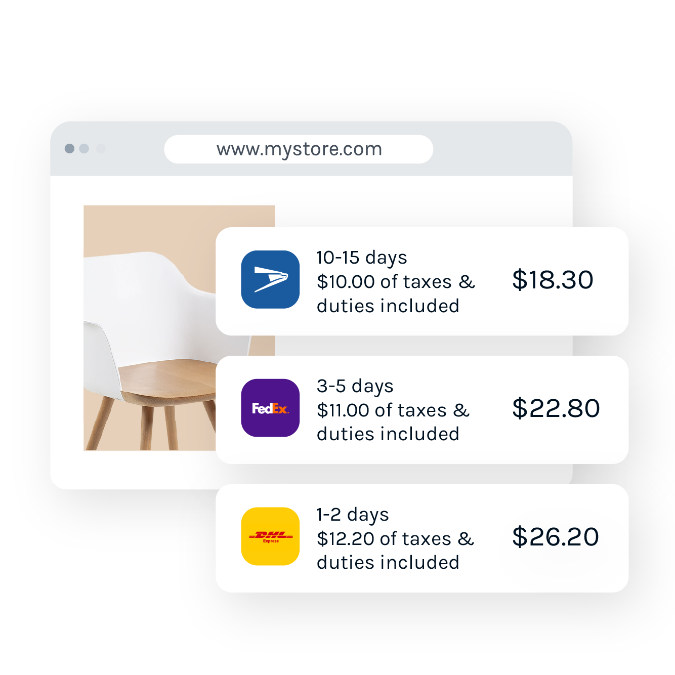 Easyship shipping platform interface