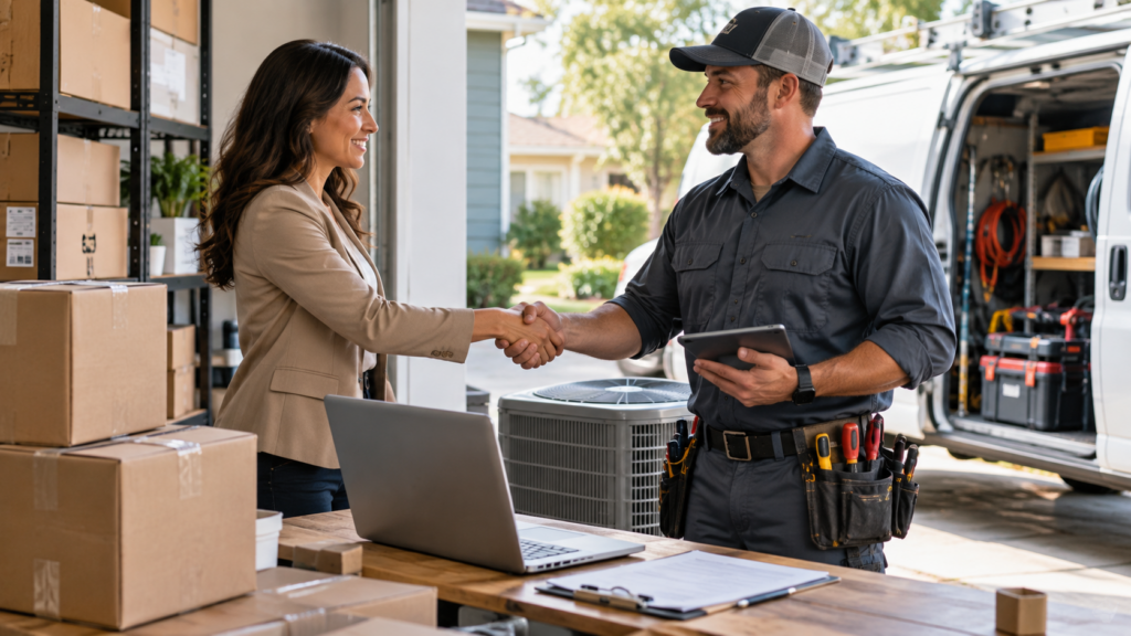 Retail and contractor partnership planning