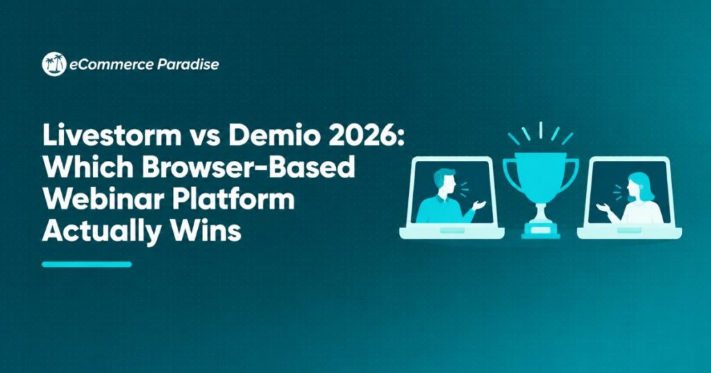 Livestorm vs Demio 2026: Which Browser-Based Webinar Platform Actually Wins