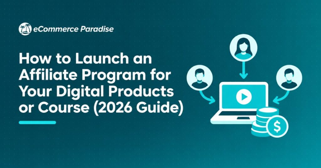 How to Launch an Affiliate Program for Your Digital Products or Course (2026 Guide)