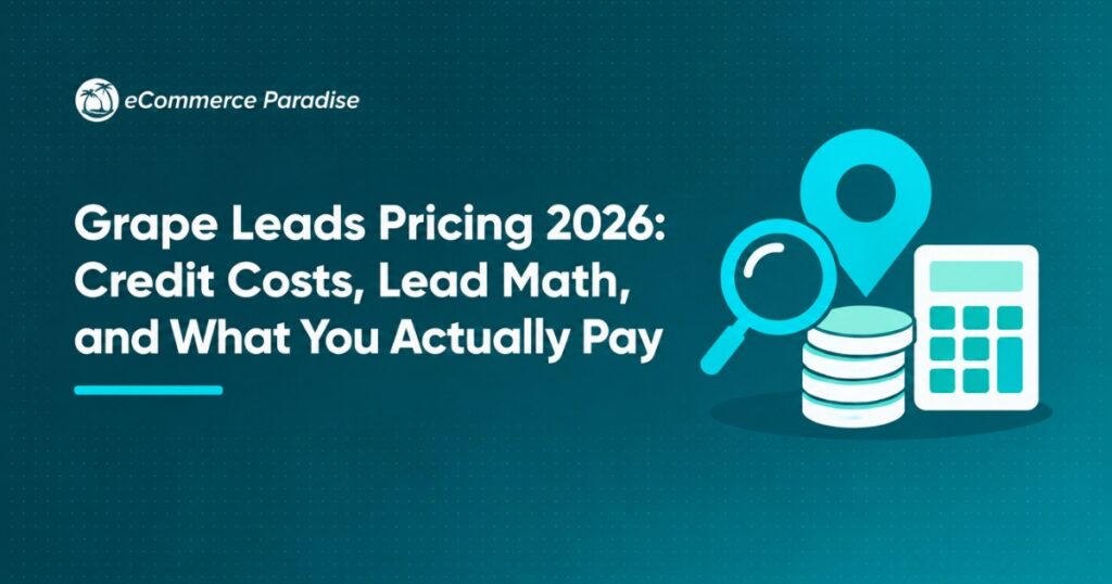 Grape Leads Pricing 2026: Credit Costs, Lead Math, and What You Actually Pay