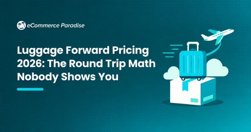 Luggage Forward Pricing 2026: The Round Trip Math Nobody Shows You