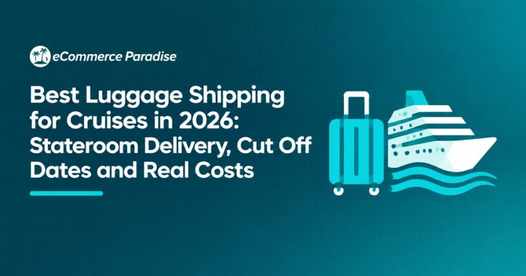 Best Luggage Shipping for Cruises in 2026: Stateroom Delivery, Cut Off Dates and Real Costs