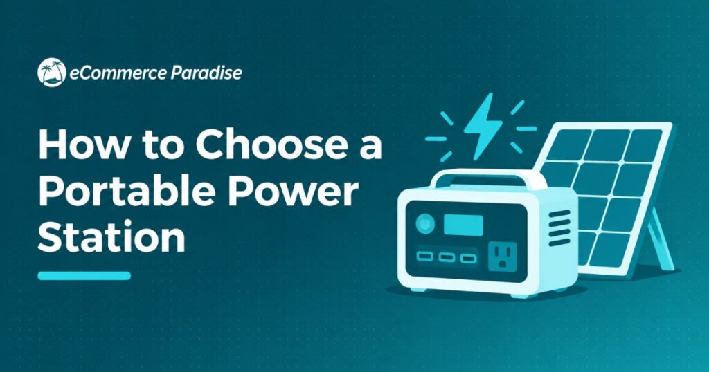 How to Choose a Portable Power Station