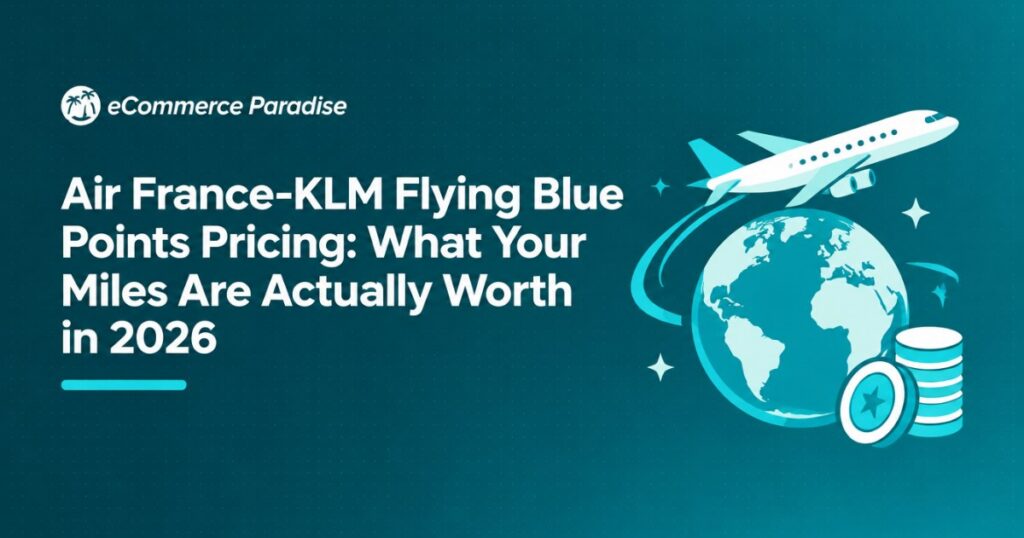 Air France-KLM Flying Blue Points Pricing: What Your Miles Are Actually Worth in 2026