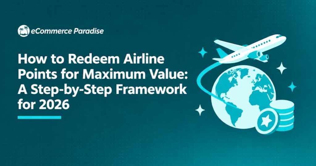 How to Redeem Airline Points for Maximum Value: A Step-by-Step Framework for 2026