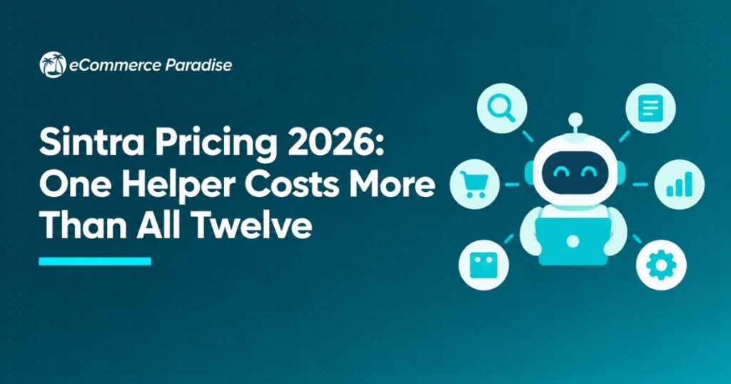 Sintra Pricing 2026: One Helper Costs More Than All Twelve