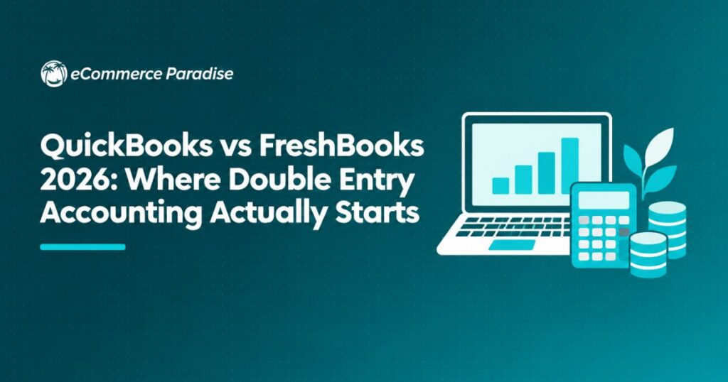 QuickBooks vs FreshBooks 2026: Where Double Entry Accounting Actually Starts
