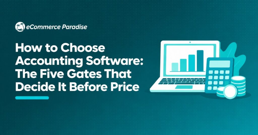 How to Choose Accounting Software: The Five Gates That Decide It Before Price