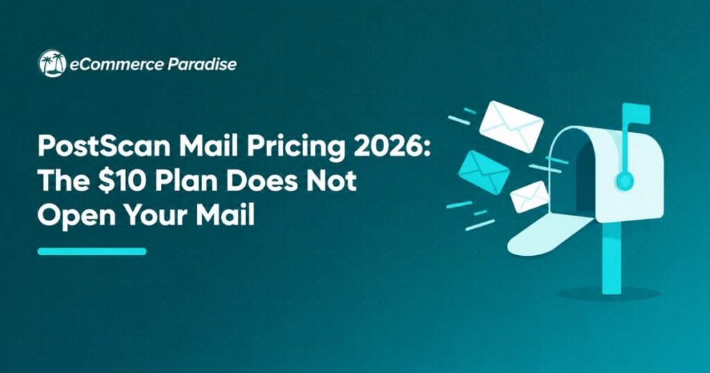 PostScan Mail Pricing 2026: The $10 Plan Does Not Open Your Mail