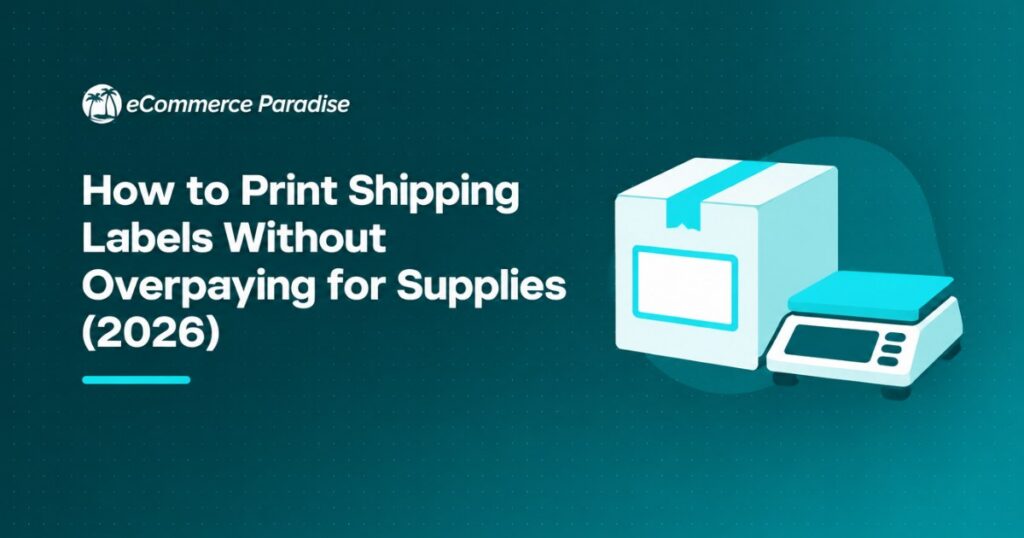How to Print Shipping Labels Without Overpaying for Supplies (2026)