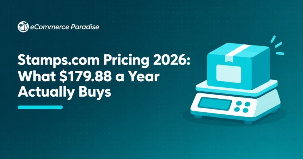 Stamps.com Pricing 2026: What $179.88 a Year Actually Buys