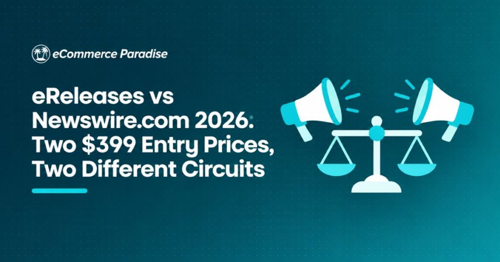 eReleases vs Newswire.com 2026: Two $399 Entry Prices, Two Different Circuits