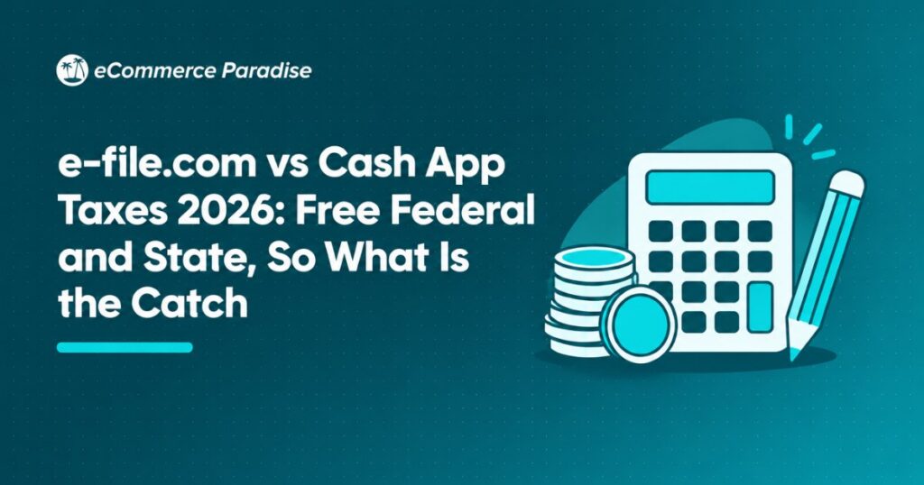 e-file.com vs Cash App Taxes 2026: Free Federal and State, So What Is the Catch