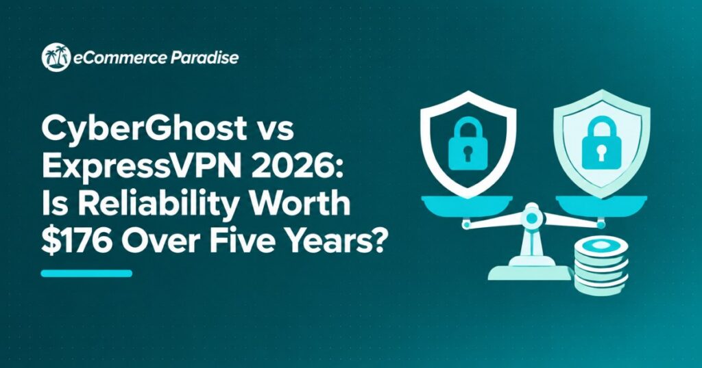 CyberGhost vs ExpressVPN 2026: Is Reliability Worth $176 Over Five Years?