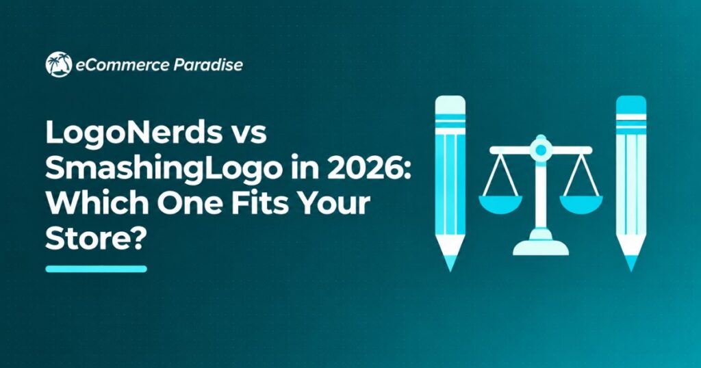 LogoNerds vs SmashingLogo in 2026: Which One Fits Your Store?