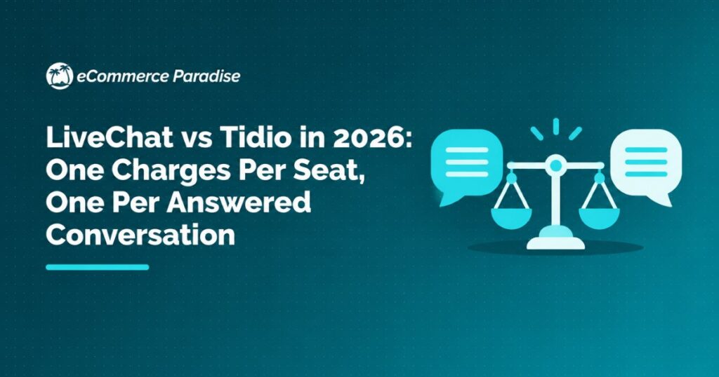 LiveChat vs Tidio in 2026: One Charges Per Seat, One Per Answered Conversation