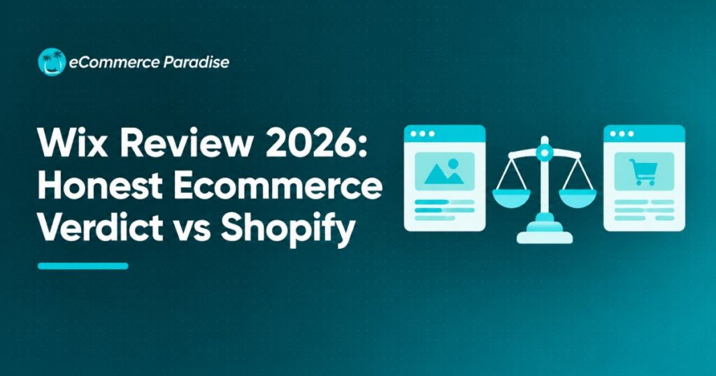 Wix Review 2026: Honest Ecommerce Verdict vs Shopify