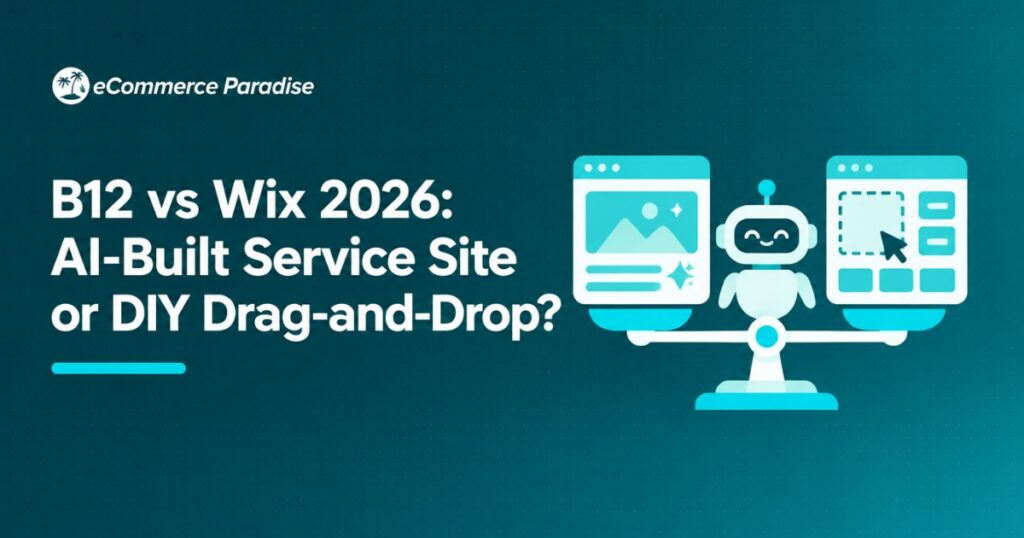 B12 vs Wix 2026: AI-Built Service Site or DIY Drag-and-Drop?