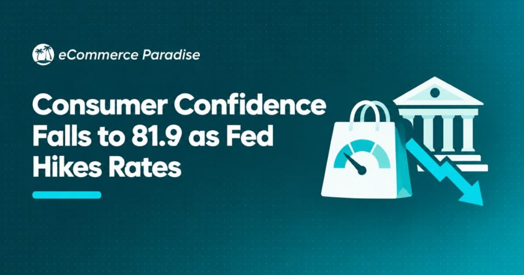 Consumer Confidence Falls to 81.9 as Fed Hikes Rates