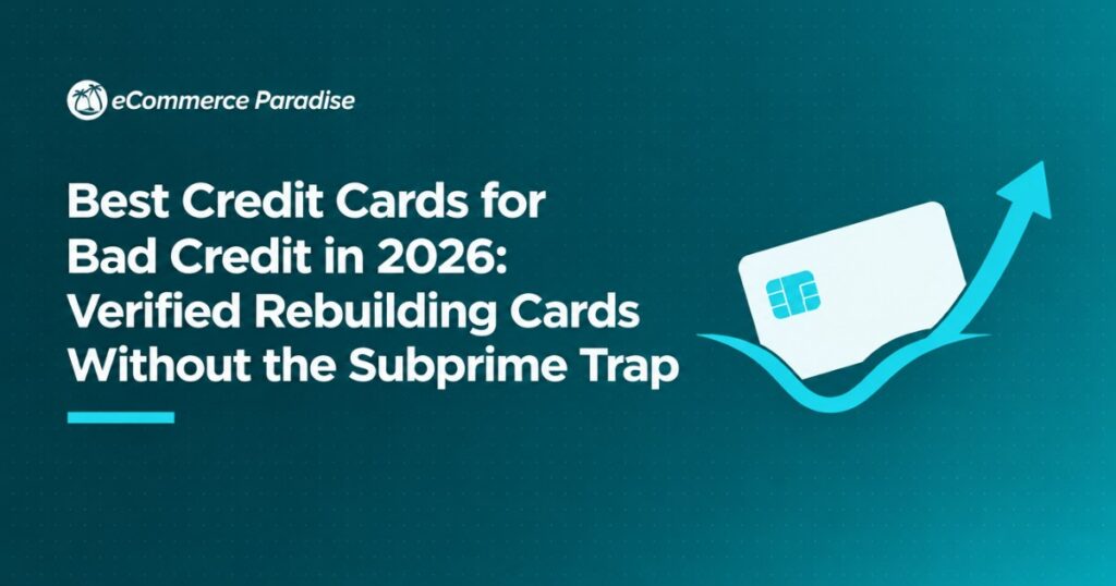 Best Credit Cards for Bad Credit in 2026: Verified Rebuilding Cards Without the Subprime Trap