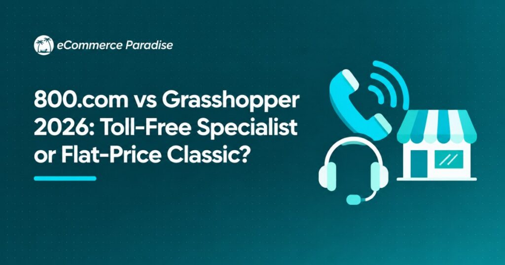 800.com vs Grasshopper 2026: Toll-Free Specialist or Flat-Price Classic?