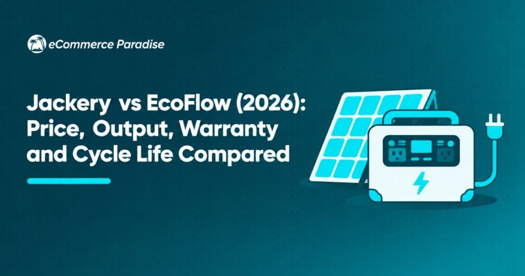 Jackery vs EcoFlow (2026): Price, Output, Warranty and Cycle Life Compared