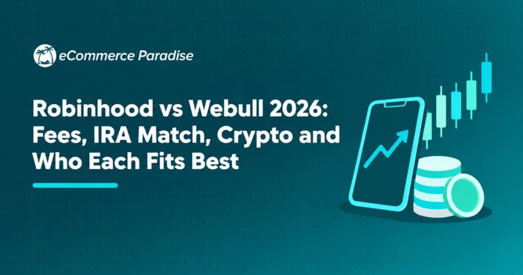 Robinhood vs Webull 2026: Fees, IRA Match, Crypto and Who Each Fits Best