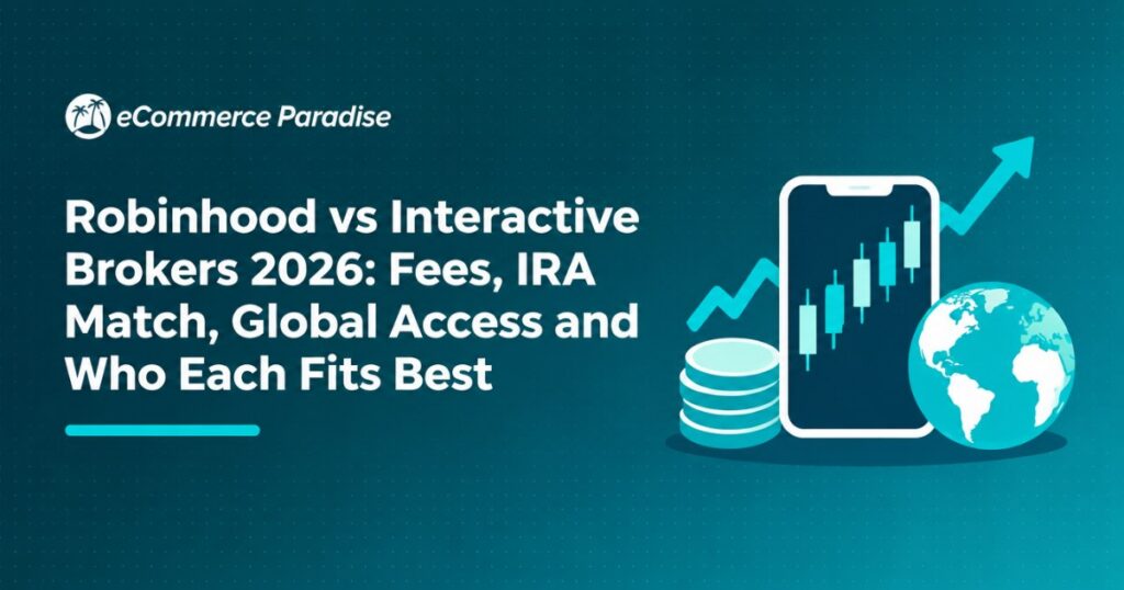 Robinhood vs Interactive Brokers 2026: Fees, IRA Match, Global Access and Who Each Fits Best