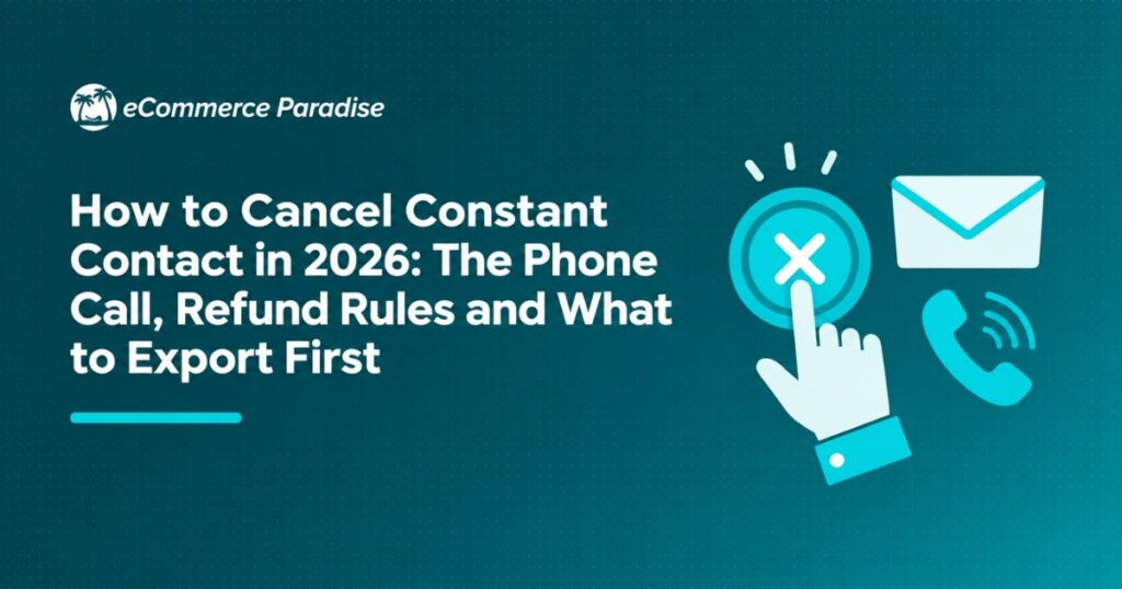 How to Cancel Constant Contact in 2026: The Phone Call, Refund Rules and What to Export First