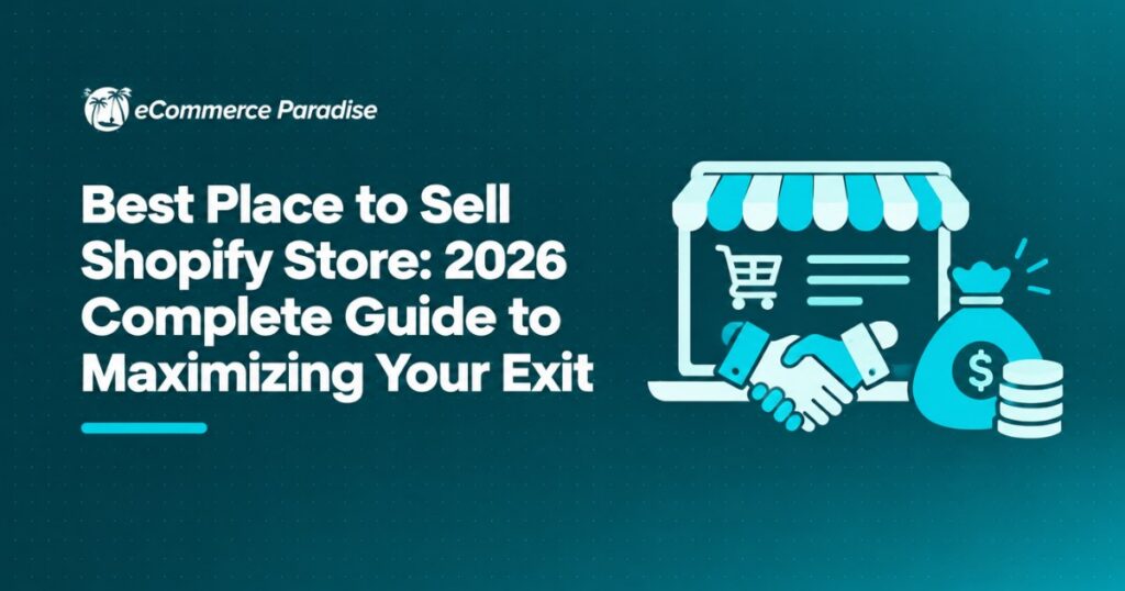 Best Place to Sell Shopify Store: 2026 Complete Guide to Maximizing Your Exit