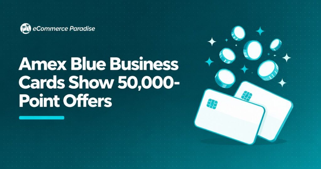 Amex Blue Business Cards Show 50,000-Point Offers