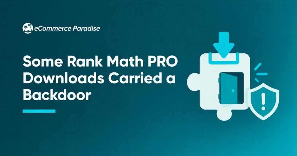 Some Rank Math PRO Downloads Carried a Backdoor