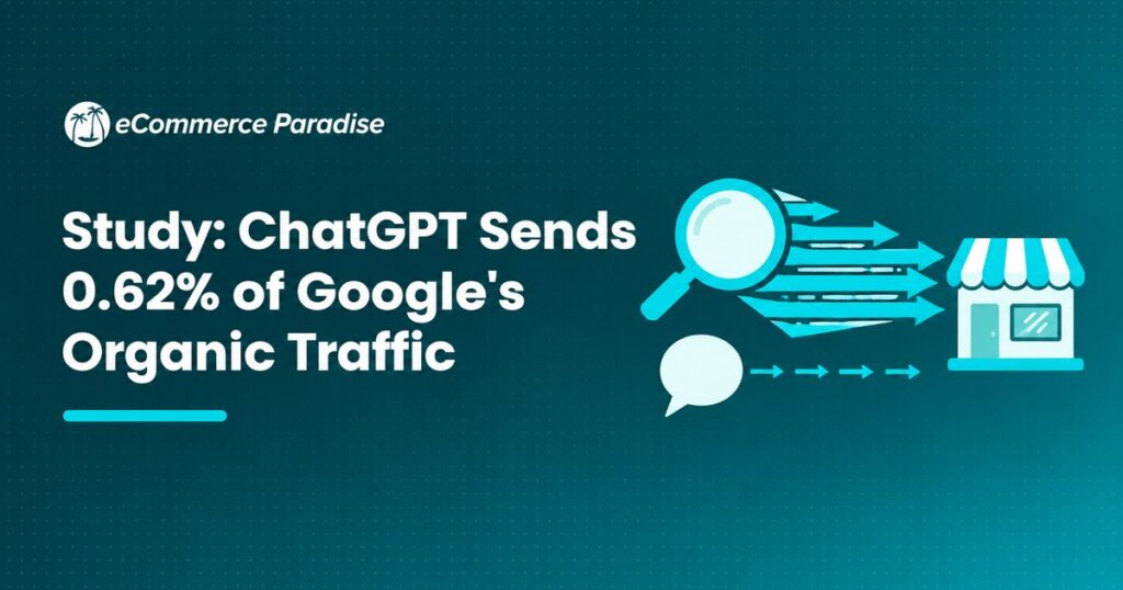 Study: ChatGPT Sends 0.62% of Google's Organic Traffic