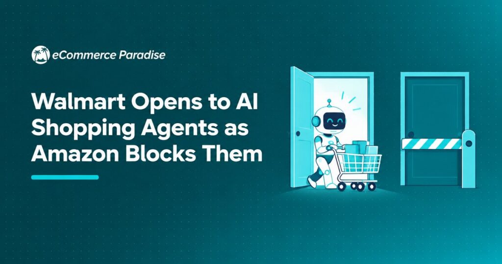Walmart Opens to AI Shopping Agents as Amazon Blocks Them