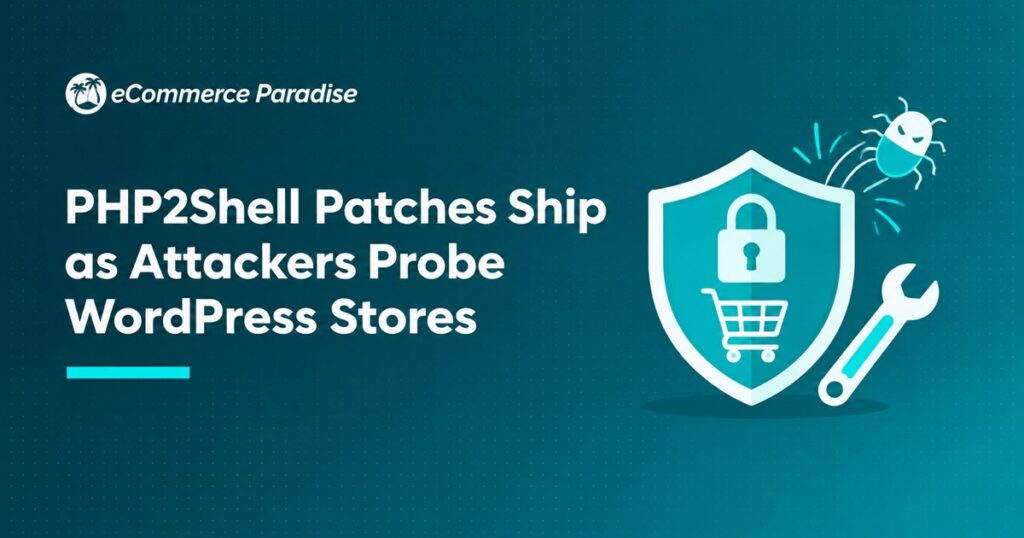 PHP2Shell Patches Ship as Attackers Probe WordPress Stores