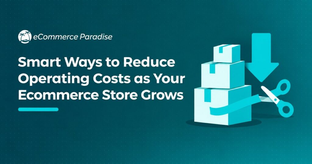 Smart Ways to Reduce Operating Costs as Your Ecommerce Store Grows