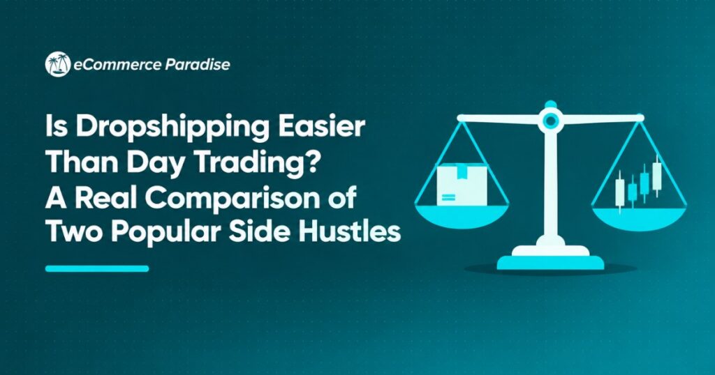 Is Dropshipping Easier Than Day Trading? A Real Comparison of Two Popular Side Hustles