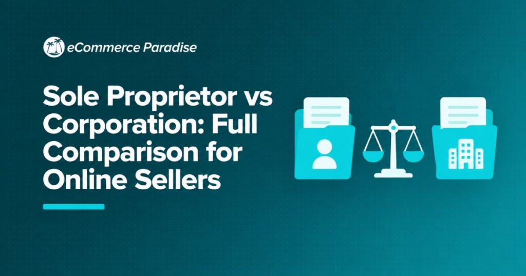 Sole Proprietor vs Corporation: Full Comparison for Online Sellers