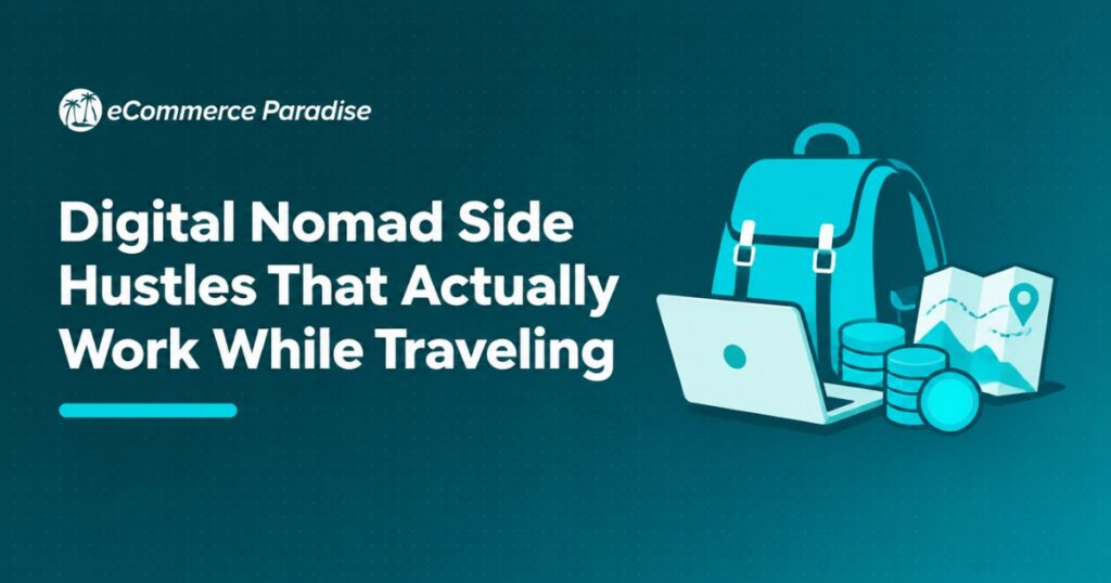 Digital Nomad Side Hustles That Actually Work While Traveling
