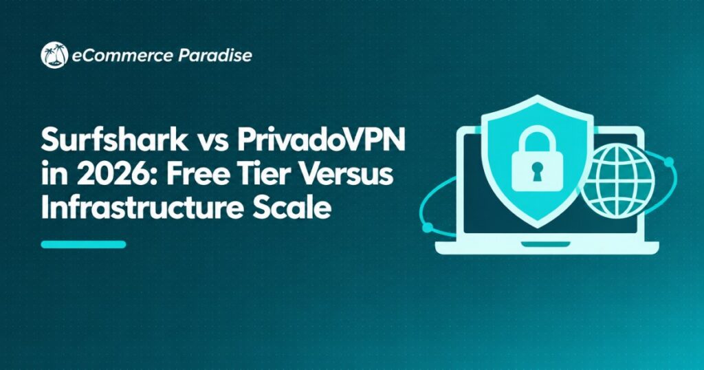 Surfshark vs PrivadoVPN in 2026: Free Tier Versus Infrastructure Scale