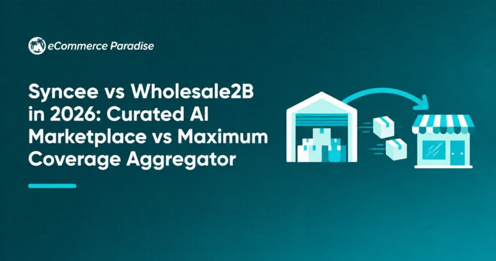 Syncee vs Wholesale2B in 2026: Curated AI Marketplace vs Maximum Coverage Aggregator
